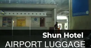 can one just leave luggage in the airport