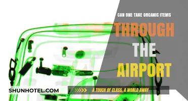 Organic Items: Airport Security Clearance?