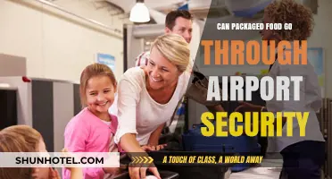 Packaged Food: Airport Security Clearance?