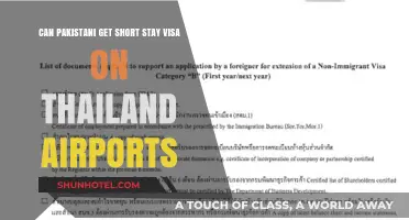 Short-Stay Visa Options for Pakistanis in Thailand