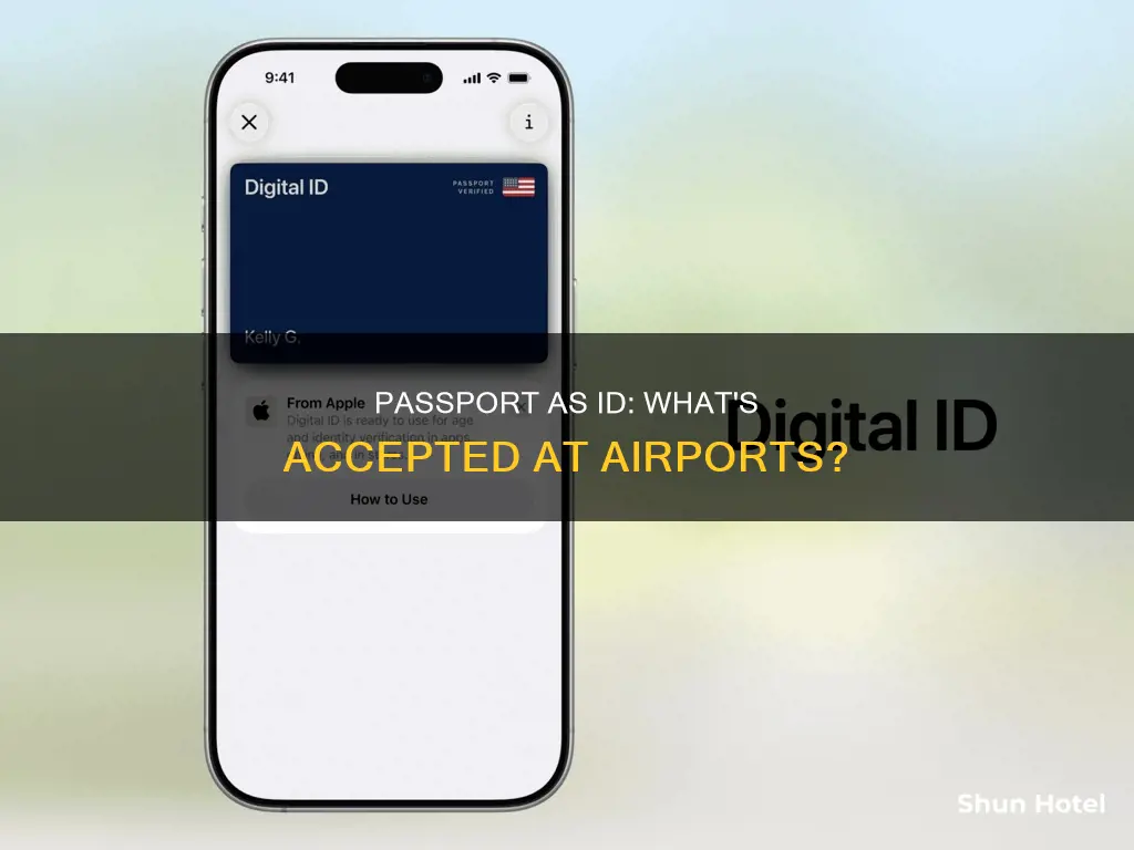 can passport be used as id at airport