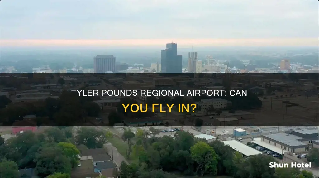 can people fly into tyler pounds regional airport