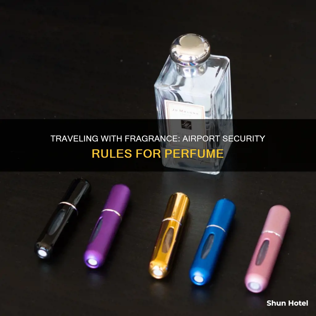 can perfume go through airport security