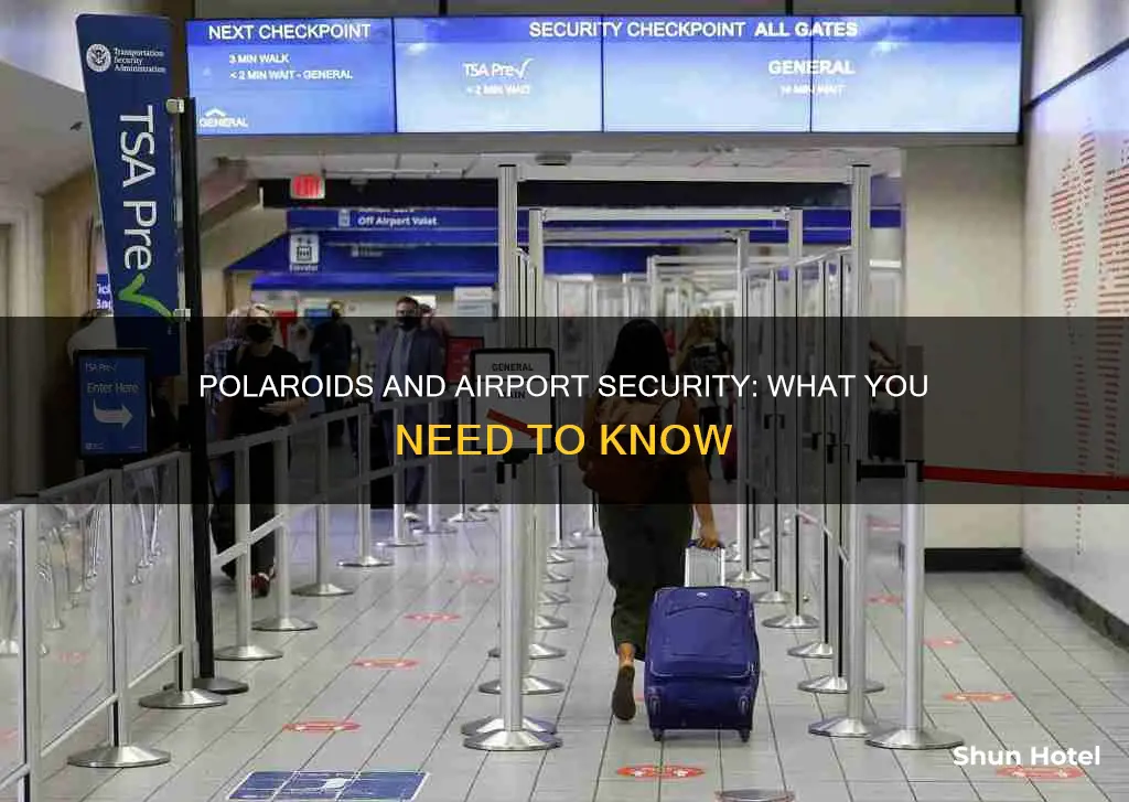 can polaroids go through airport security