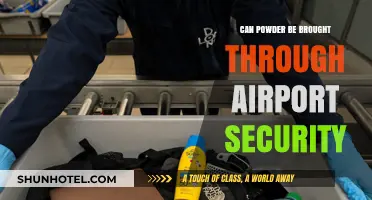 Airport Security: Powdered Substances and What You Should Know