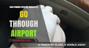Crystal Powder Bracelets: Airport Security-Friendly?