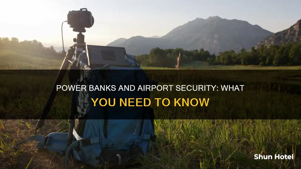 can power banks go through airport security