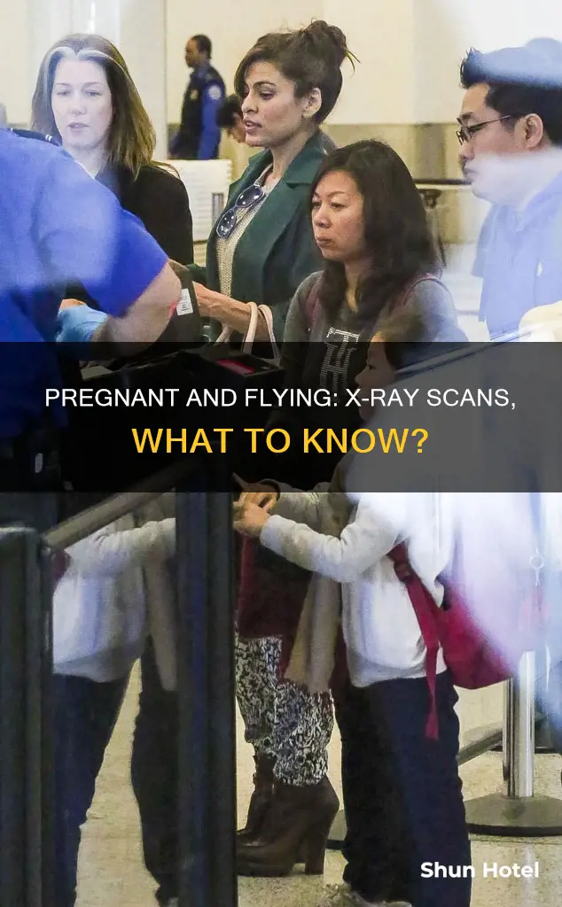 can pregnant women opt out of xray scan at airport