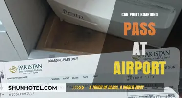 Printed at the Airport: Boarding Pass Availability