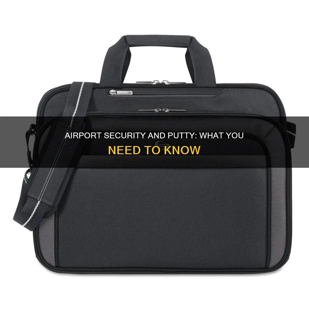 can putty go through airport security