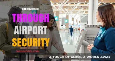 Airport Security: Can You Bring Razors on a Plane?