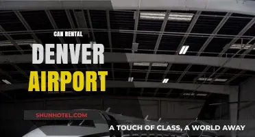 Denver Airport Car Rentals: How to Get Around