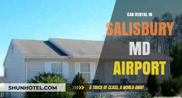 Explore Salisbury: Can Rental at the Airport