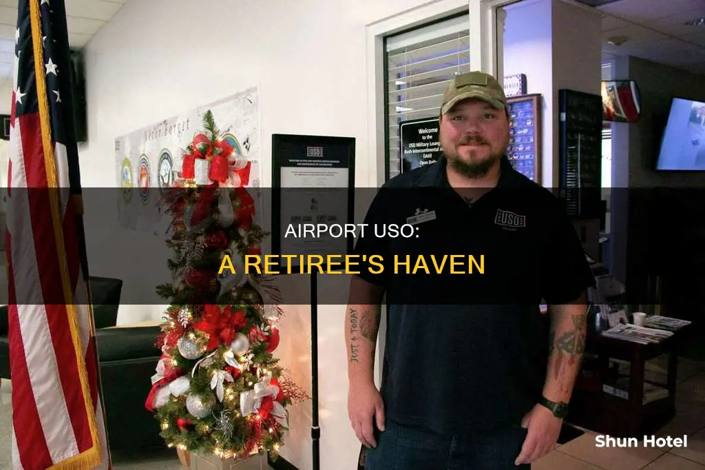 can retirees use airport uso