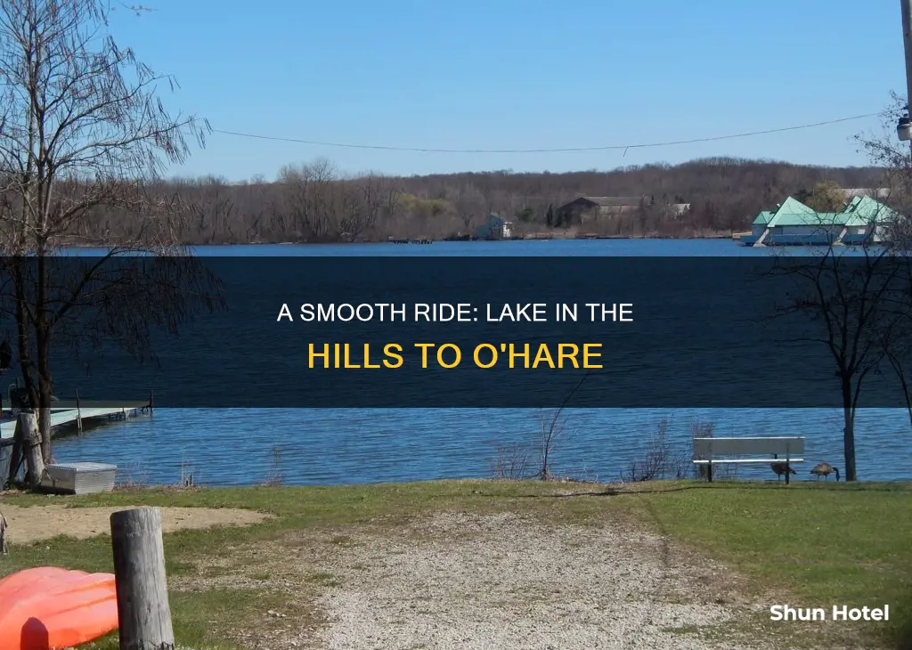 can ride from lake in the hills to o