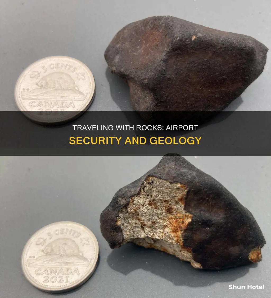can rocks get taken away at airport