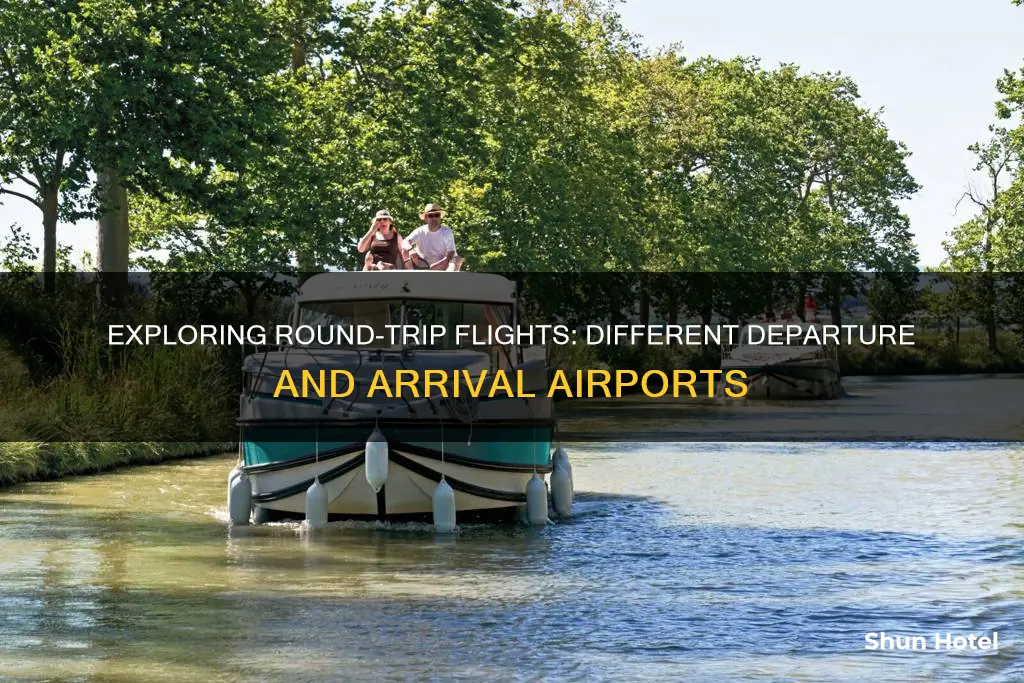 can round trip be completed with different airports