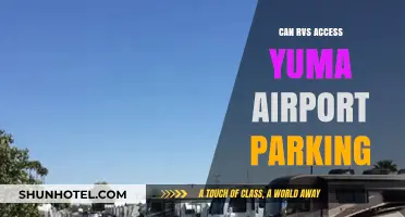 RV Parking Access at Yuma Airport