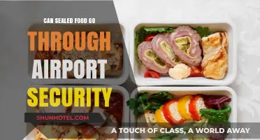 Traveling with Sealed Food: Airport Security Rules