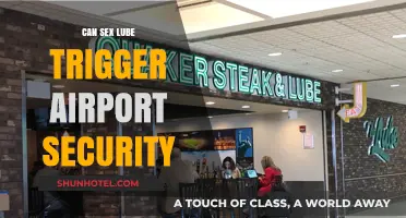 Airport Security and Sex Lube: A Match Made in Heaven?