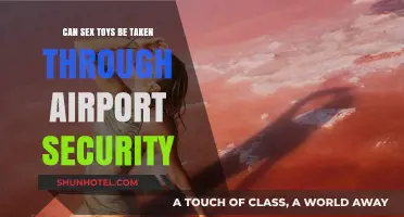Traveling with Sex Toys: Airport Security Rules