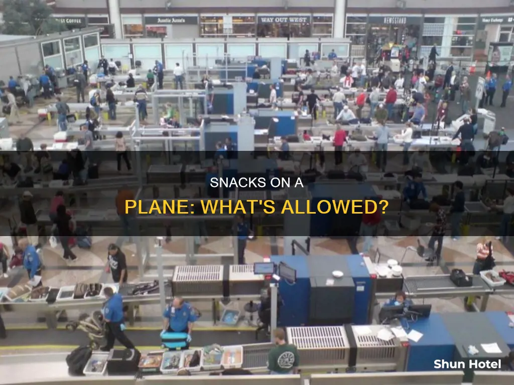 can snacks be brought through airport security