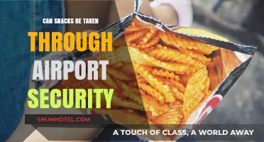 Snacks and Airport Security: What You Can Bring