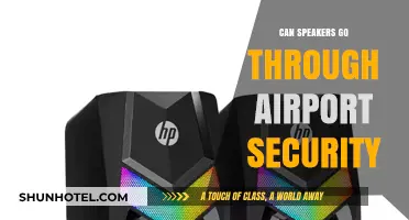 Speakers and Airport Security: What You Need to Know