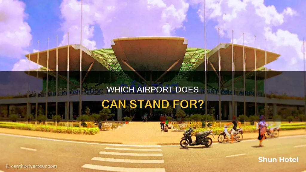 can stands for which airport