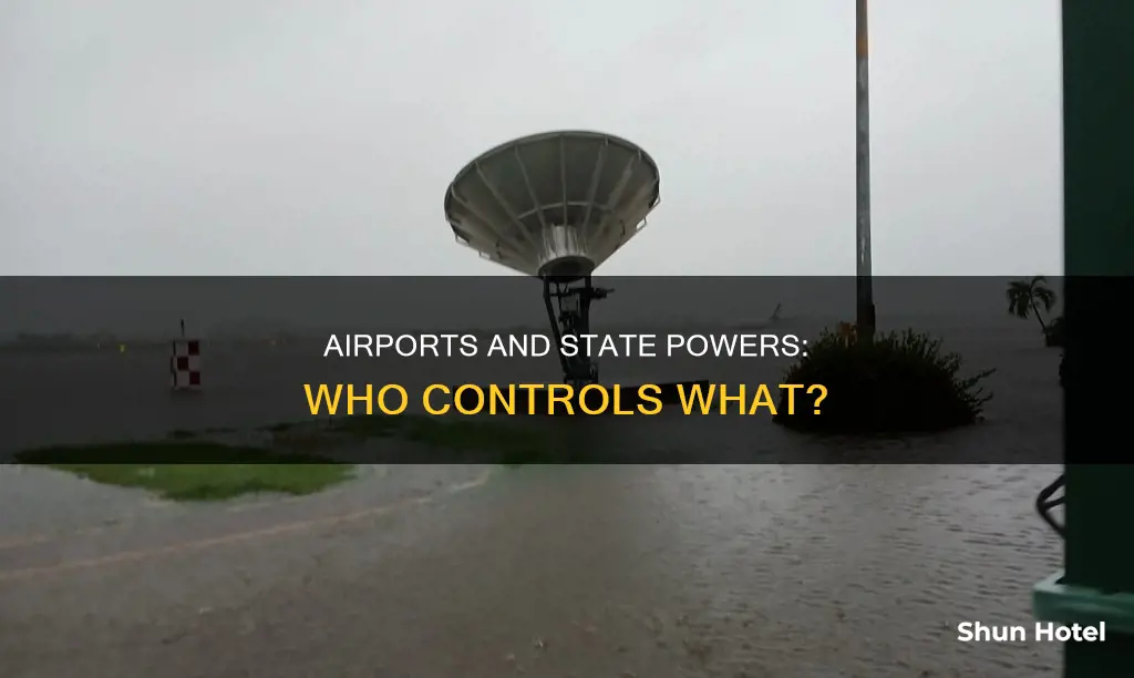 can states shut down airports
