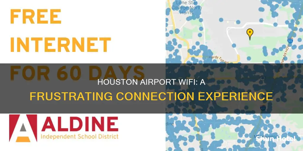 can t connect to houston airport wifi