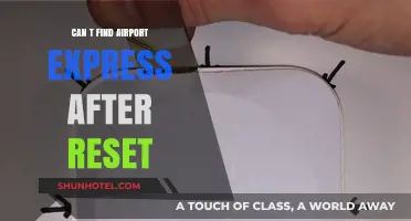 Reset Woes: Airport Express Disappearance