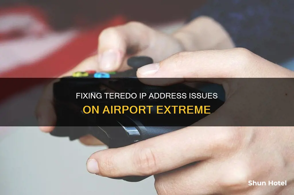 can t get a teredo ip address airport extreme