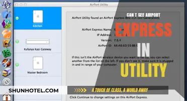 Troubleshooting Airport Express: Not Showing in Utility