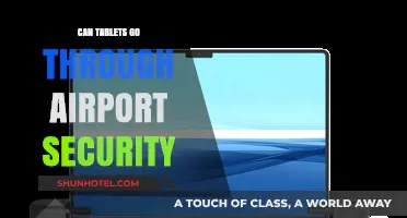 Airport Security: Tablets and Scanners
