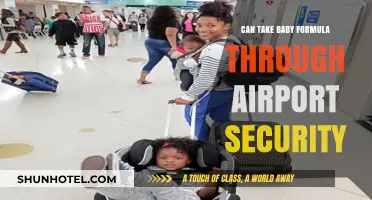 Baby Formula: Airport Security Clearance?