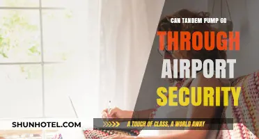 Tandem Pump Travel: Airport Security Clearance