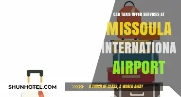 Missoula International Airport: Can Taxis Offer Services?