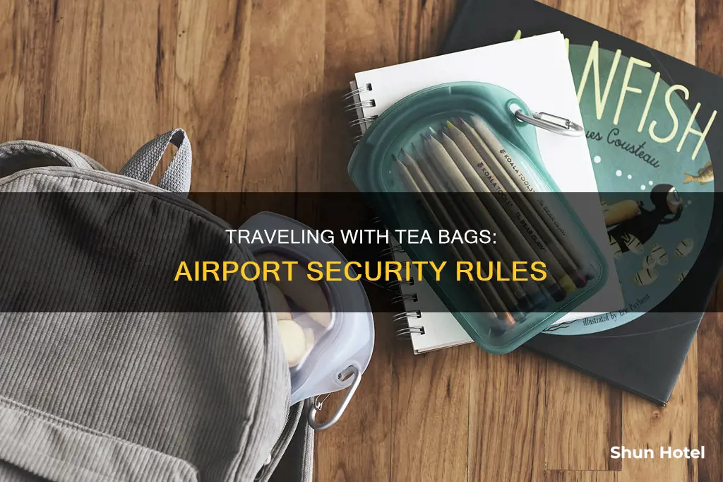 can tea bags go through airport security