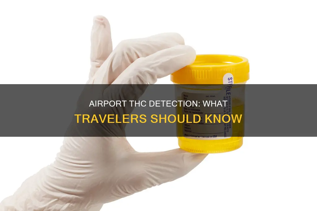 can thc be detected in airport