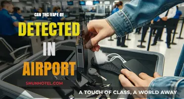 Vape and Fly: THC Detection at Airports