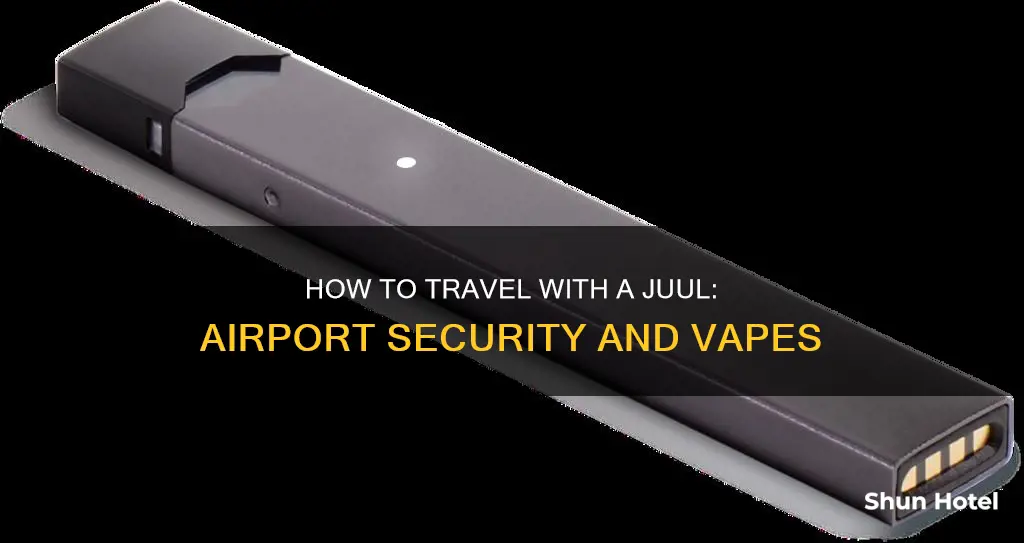 can the airport detect a juul