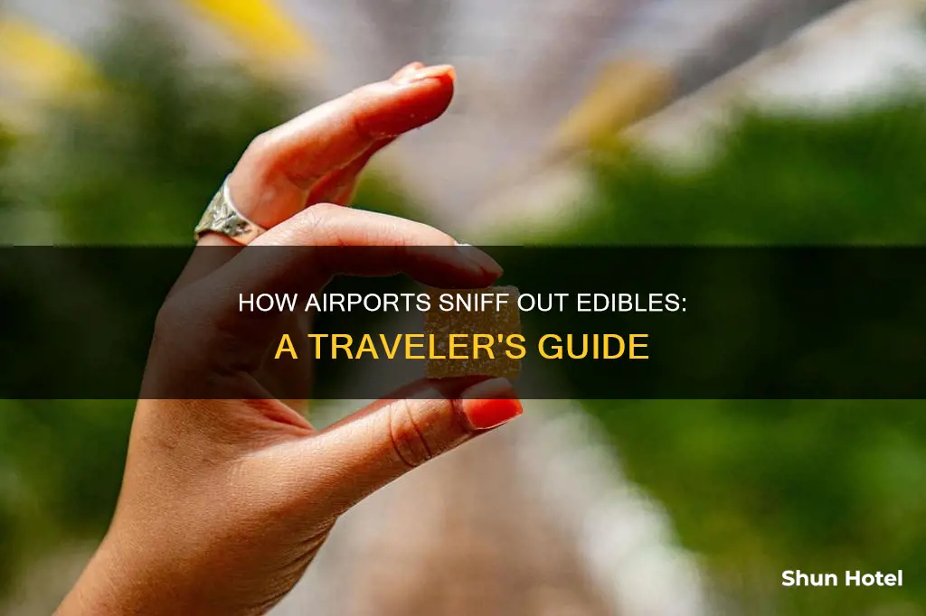 can the airport detect edibles