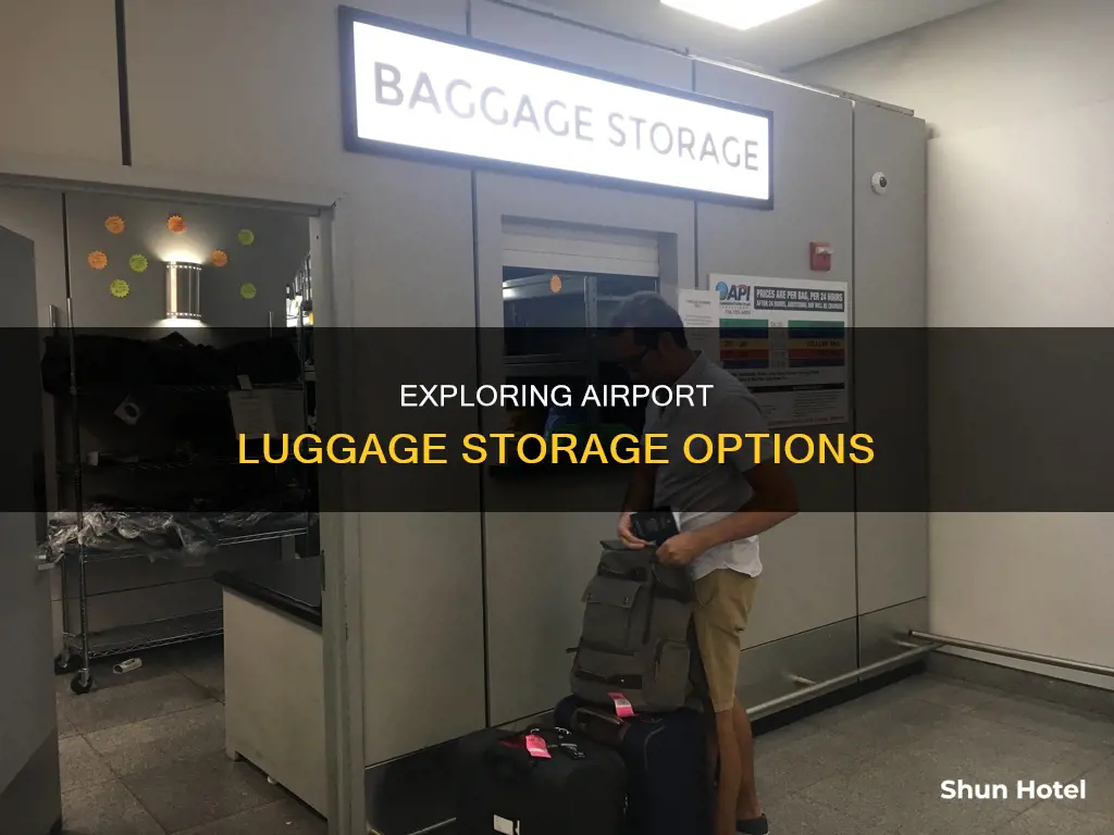 can the airport hold your luggage