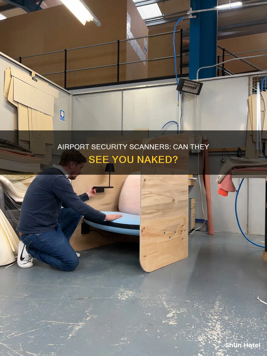can the airport machine see you naked