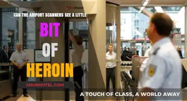 Airport Scanners and Heroin: What Can They See?