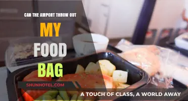 Airport Food Bag: What's Allowed and What's Not