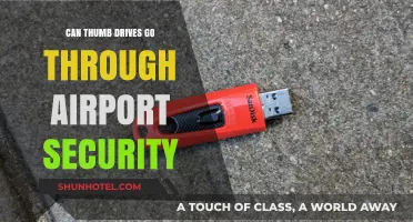 Thumb Drives: Airport Security Clearance?