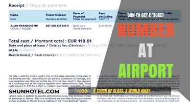 How to Retrieve Your E-Ticket Number at the Airport