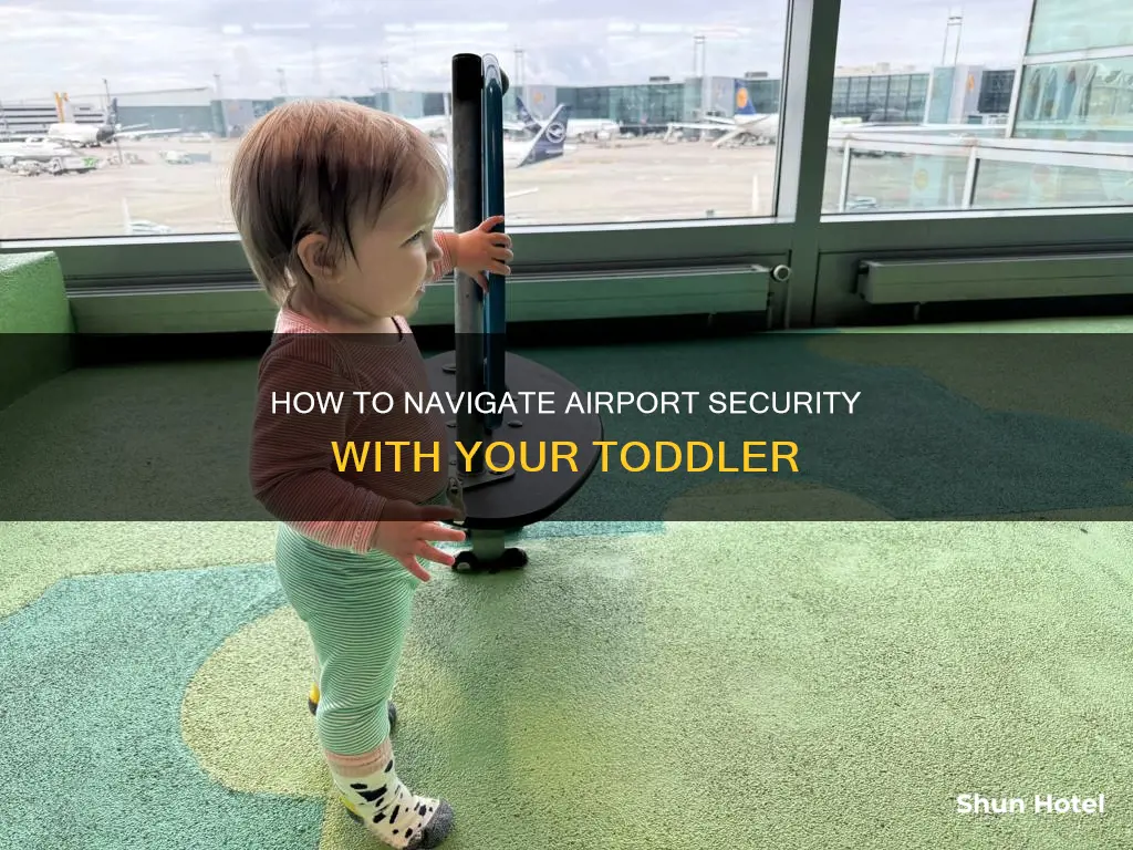 can toddler avoid airport body scanners